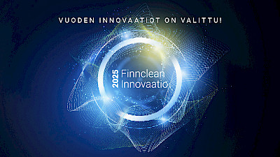 Finnclean Innovaatio 2025 -kilpailun voittajat palkittiin Finnclean-messuilla