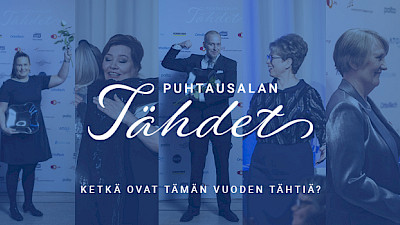 Puhtausalan Tähdet 2025 -kilpailun finalistit on valittu