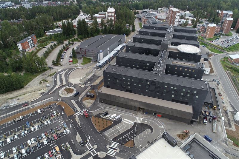 Sairaala Novan rakennustyöt valmistuivat