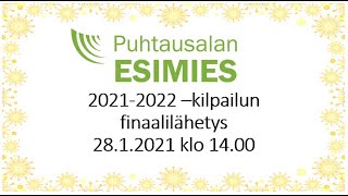 Puhtausalan esimies -kilpailun finaalilähetys 28.1.2021