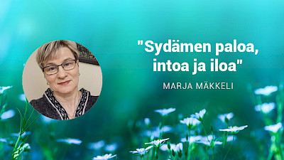 Marja Mäkkeli: Myönteinen ajattelu kantaa pitkälle